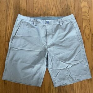 Men’s striped fairway shorts